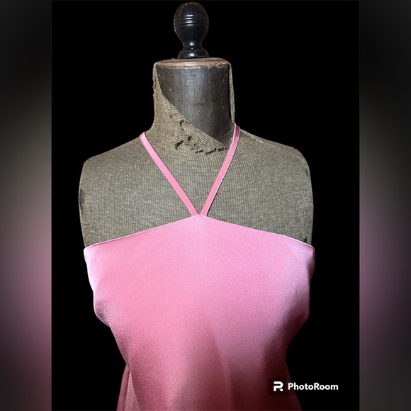 Studio 19 Boutique Dress, Pink/Mauve color, Size XL, Silk Material, Has a zipper - Picture 2 of 5